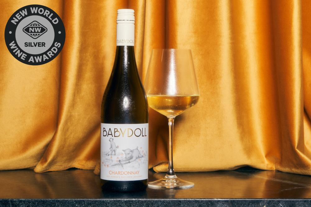 New Wolrd Wine Awards: Silver Babydoll Chardonnay