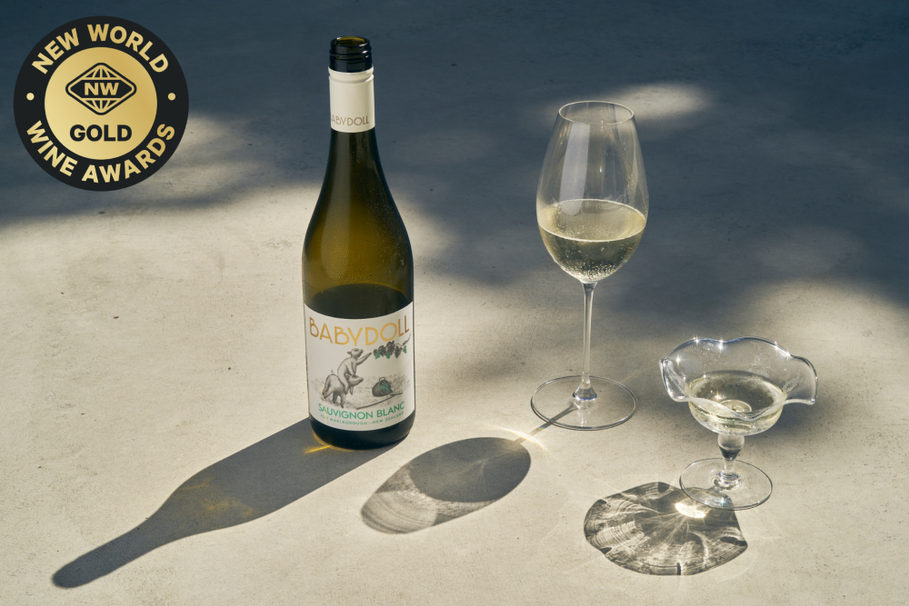 New Wolrd Wine Awards: Gold Babydoll Sauvignon Blanc